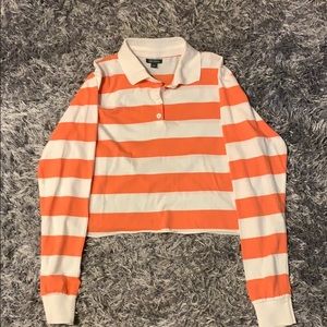 Stripped crop top long sleeved VINTAGE